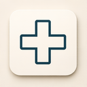 icon_science_medical_cross_thin icon preview