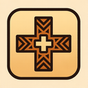 icon_science_medical_cross_tribal icon preview