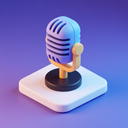 icon_science_microphone_3d_isometric icon preview