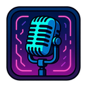 icon_science_microphone_cyberpunk icon preview