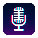 icon_science_microphone_digital_glitch icon preview