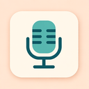 icon_science_microphone_flat_pastel icon preview