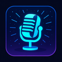 icon_science_microphone_futuristic icon preview