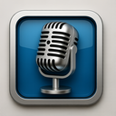 icon_science_microphone_metallic icon preview