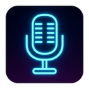 icon_science_microphone_neon icon preview