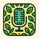 icon_science_microphone_organic_pattern icon preview