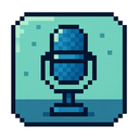 icon_science_microphone_pixel_art icon preview