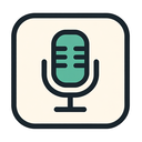 icon_science_microphone_rounded icon preview