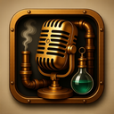 icon_science_microphone_steampunk icon preview