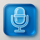 icon_science_microphone_transparent icon preview