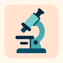 icon_science_microscope_flat_pastel icon preview