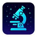 icon_science_microscope_futuristic icon preview