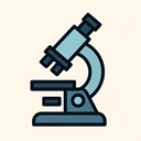 icon_science_microscope_geometric icon preview