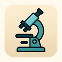 icon_science_microscope_iconic icon preview