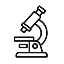 icon_science_microscope_minimal_outline icon preview