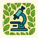 icon_science_microscope_organic_pattern icon preview