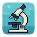 icon_science_microscope_pixel_art icon preview