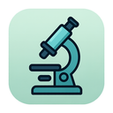 icon_science_microscope_rounded icon preview
