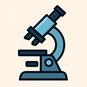icon_science_microscope_sharp_edges icon preview