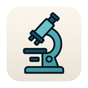 icon_science_microscope_symmetrical icon preview