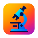 icon_science_microscope_vibrant_colors icon preview