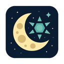 icon_science_moon_geometric icon preview