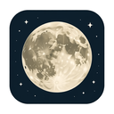 icon_science_moon_iconic icon preview