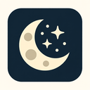 icon_science_moon_minimalist icon preview