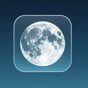 icon_science_moon_transparent icon preview