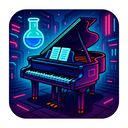 icon_science_piano_cyberpunk icon preview
