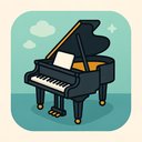icon_science_piano_filled icon preview