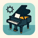 icon_science_piano_geometric icon preview