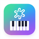 icon_science_piano_gradient icon preview