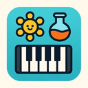 icon_science_piano_playful icon preview