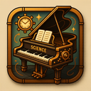 icon_science_piano_steampunk icon preview