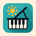 icon_science_piano_vector icon preview