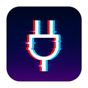 icon_science_plug_digital_glitch icon preview