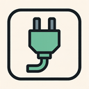 icon_science_plug_geometric icon preview