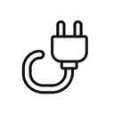 icon_science_plug_line_art icon preview