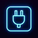 icon_science_plug_neon icon preview