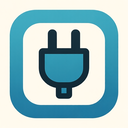 icon_science_plug_rounded icon preview