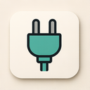 icon_science_plug_symmetrical icon preview