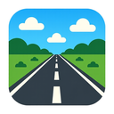 icon_science_road_asymmetrical icon preview