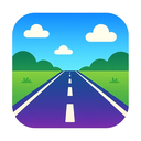 icon_science_road_gradient icon preview