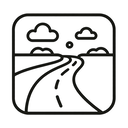 icon_science_road_line_art icon preview