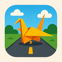 icon_science_road_origami icon preview