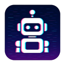 icon_science_robot_digital_glitch icon preview