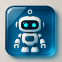 icon_science_robot_glassy icon preview