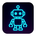 icon_science_robot_neon icon preview