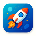 icon_science_rocket_abstract icon preview